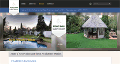 Desktop Screenshot of fengshuiguestresort.co.za